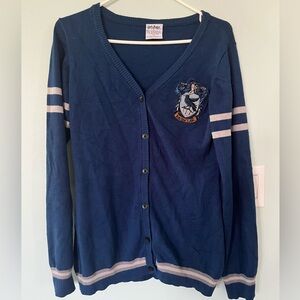 Hot Topic Ravenclaw Button-up Cardigan